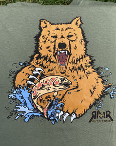 Bear and Salmon Shirt