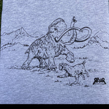 Load image into Gallery viewer, Woolly Mammoth and Saber Toothed Tiger - Prehistoric Series Shirts
