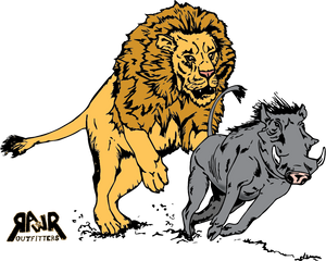 Lion and Warthog Shirt
