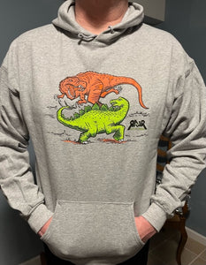 Tyrannosaurus Rex and Stegosaurus - Prehistoric Series Shirts